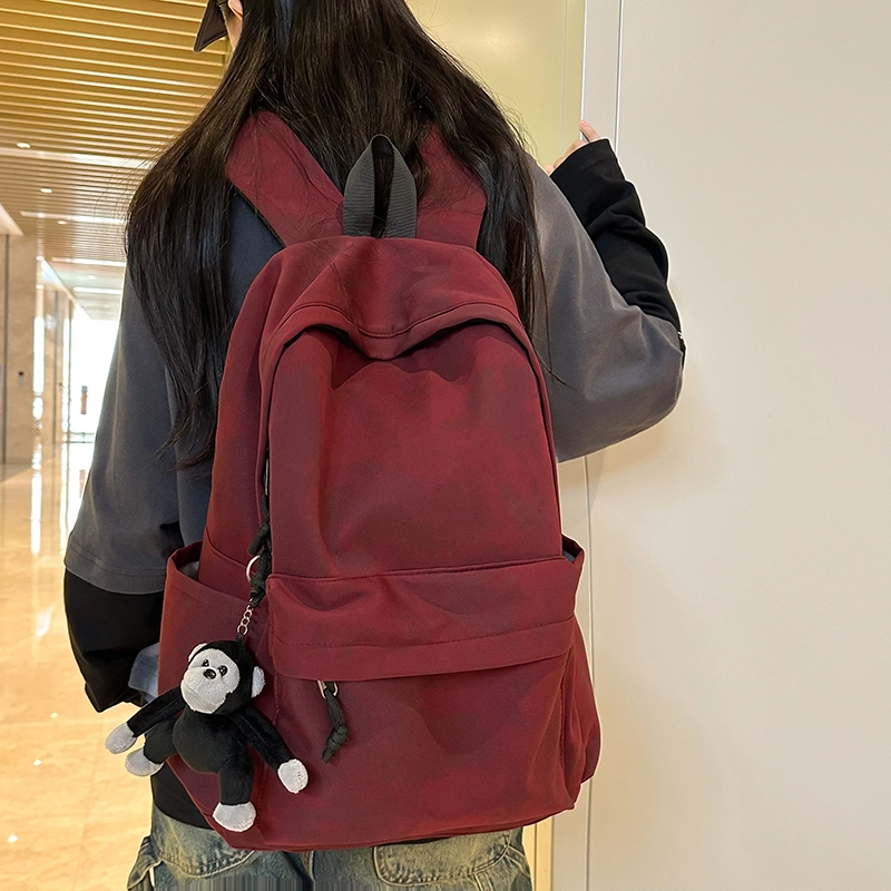 普乐威 扎染简约高中大学生时尚潮流百搭通勤旅游潮牌 尼龙 双肩包 男女同款情侣款 多色