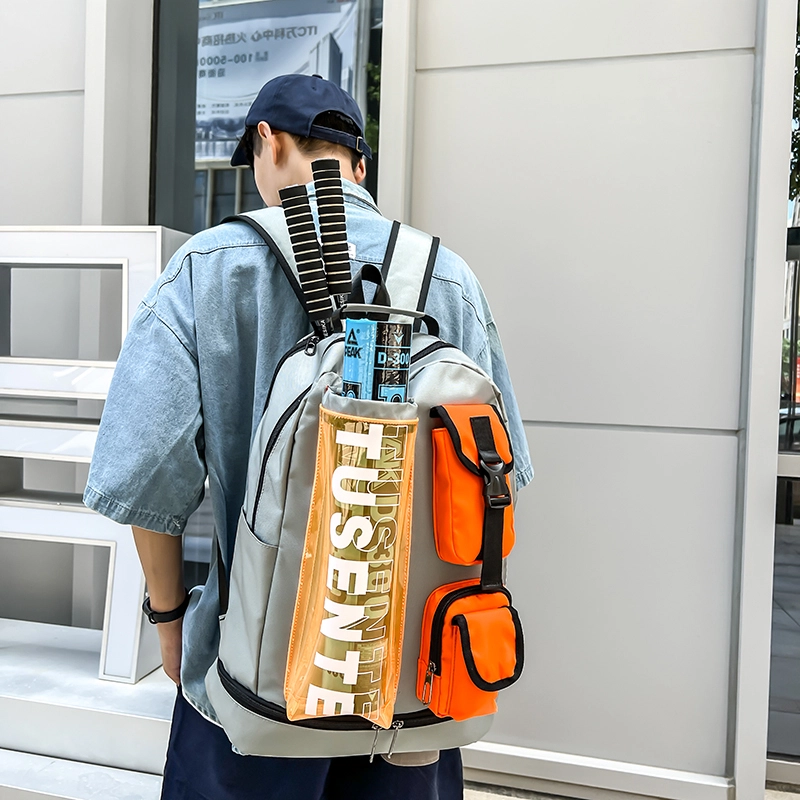 普乐威 多功能独立鞋位羽毛球健身包运动训练 尼龙 双肩包 男女同款情侣款 多色