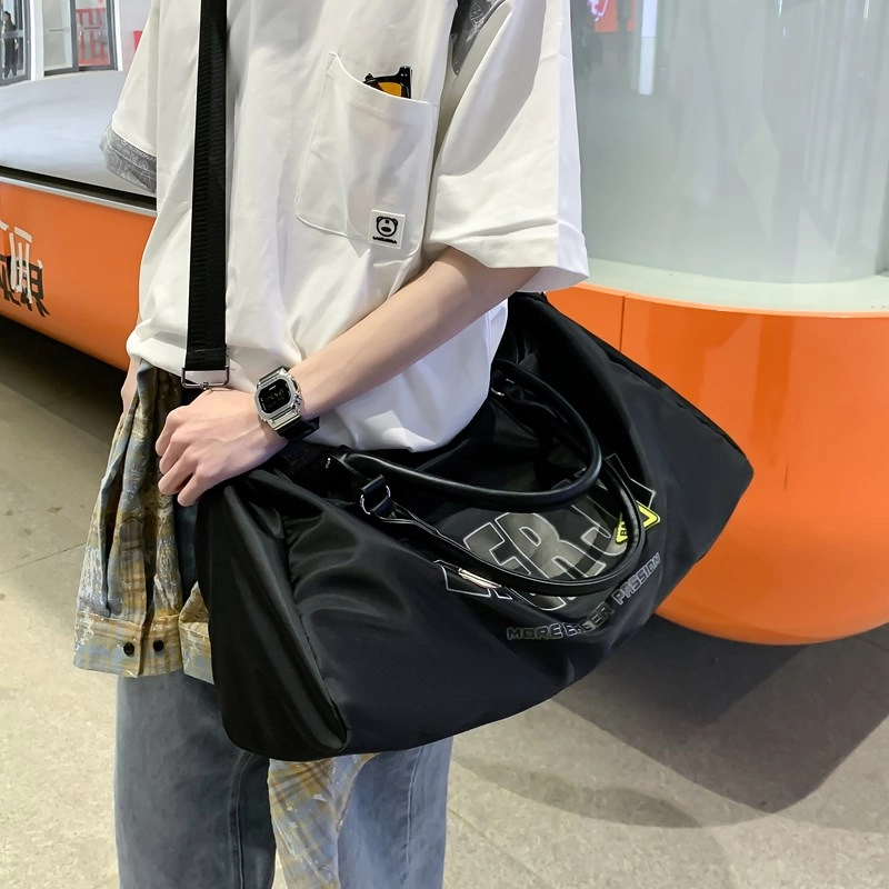 科物酷 短途大容量潮牌运动多功能休闲大学生行李包 尼龙 手提旅行健身包 男女同款情侣款 多色
