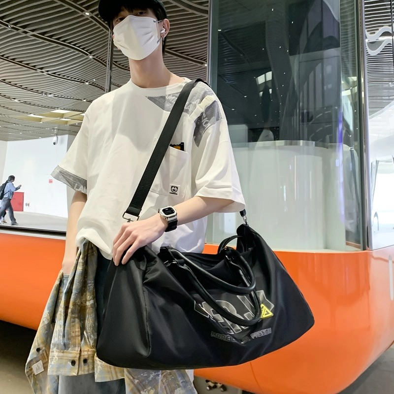 科物酷 短途大容量潮牌运动多功能休闲大学生行李包 尼龙 手提旅行健身包 男女同款情侣款 多色