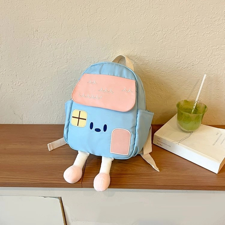 科物酷 韩版儿童可爱童幼儿园轻便宝宝小背包学生外出研学 尼龙 双肩包 大号 女款 多色