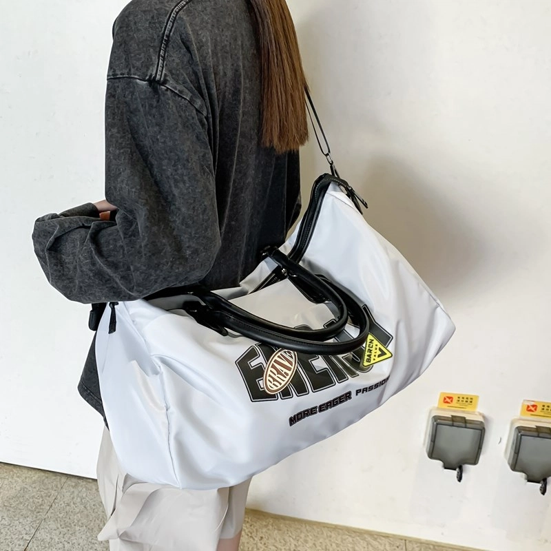 科物酷 短途大容量潮牌运动多功能休闲大学生行李包 尼龙 手提旅行健身包 男女同款情侣款 多色