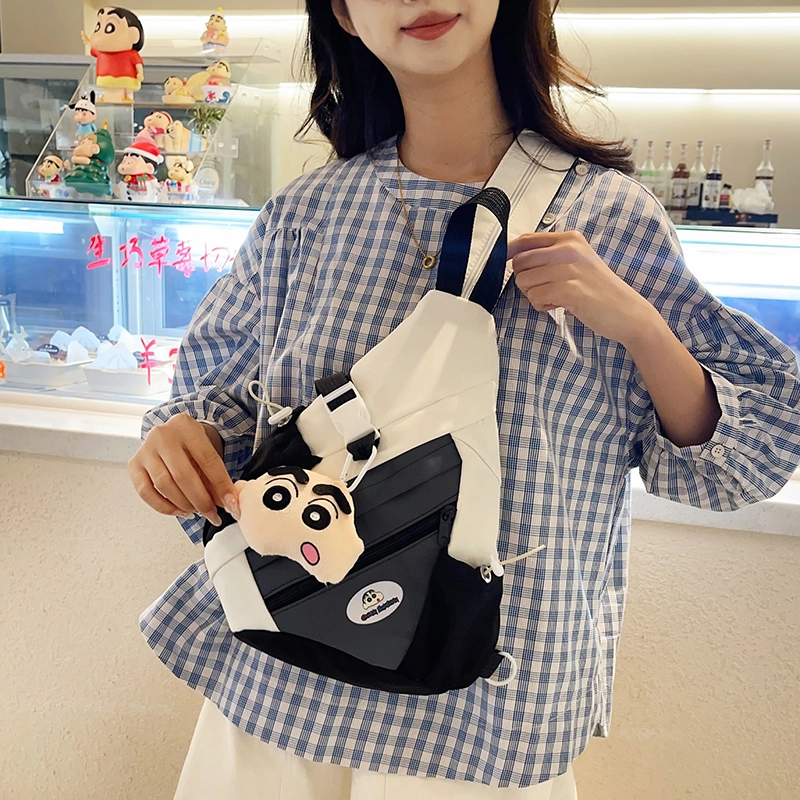 科物酷 森系撞色高颜值轻便通勤背包 尼龙 单肩斜挎双肩包 女款 多色