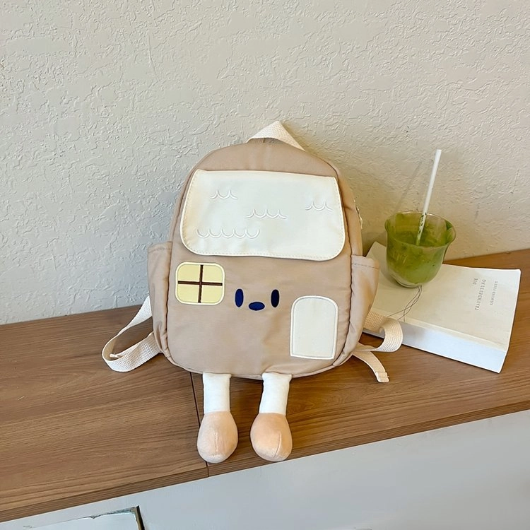科物酷 韩版儿童可爱童幼儿园轻便宝宝小背包学生外出研学 尼龙 双肩包 大号 女款 多色