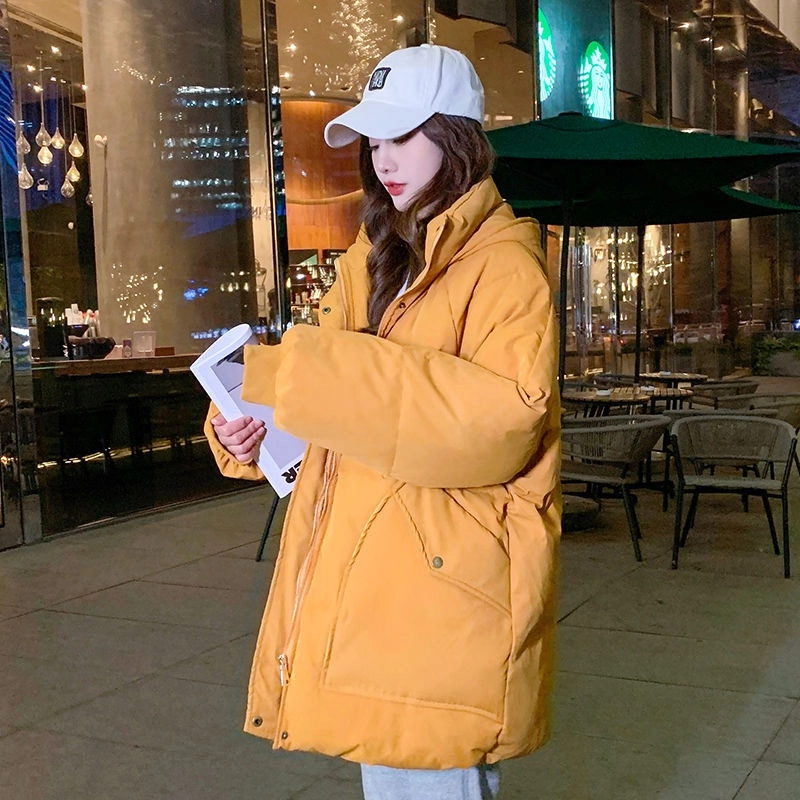 俞兆林 简约设计时尚舒适百搭休闲短款衣服潮流日常棉服 女款