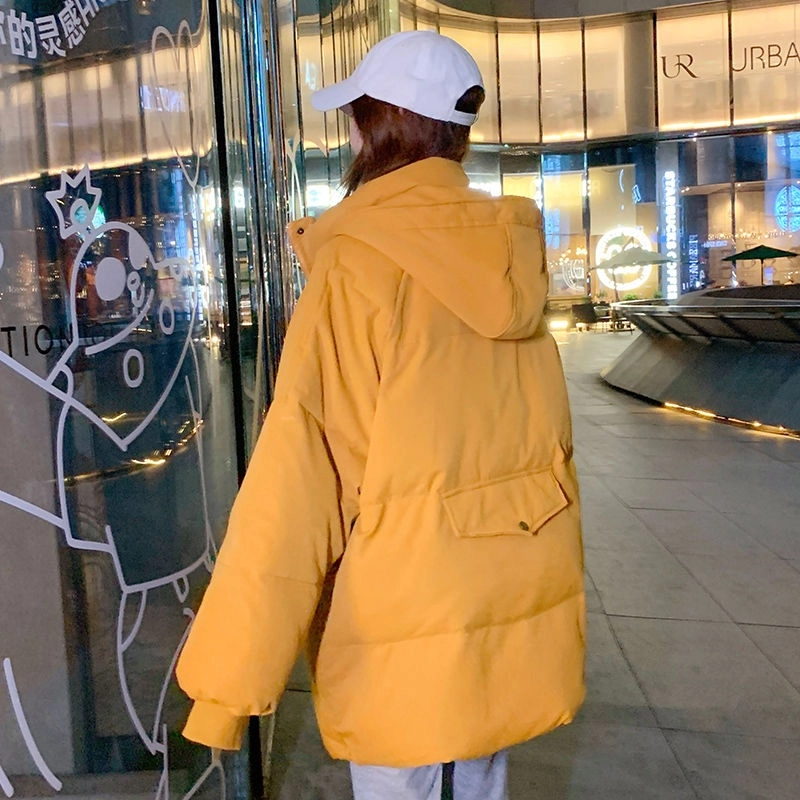 俞兆林 简约设计时尚舒适百搭休闲短款衣服潮流日常棉服 女款