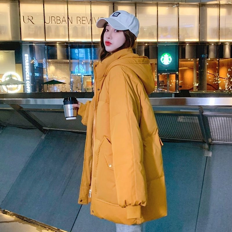 俞兆林 简约设计时尚舒适百搭休闲短款衣服潮流日常棉服 女款