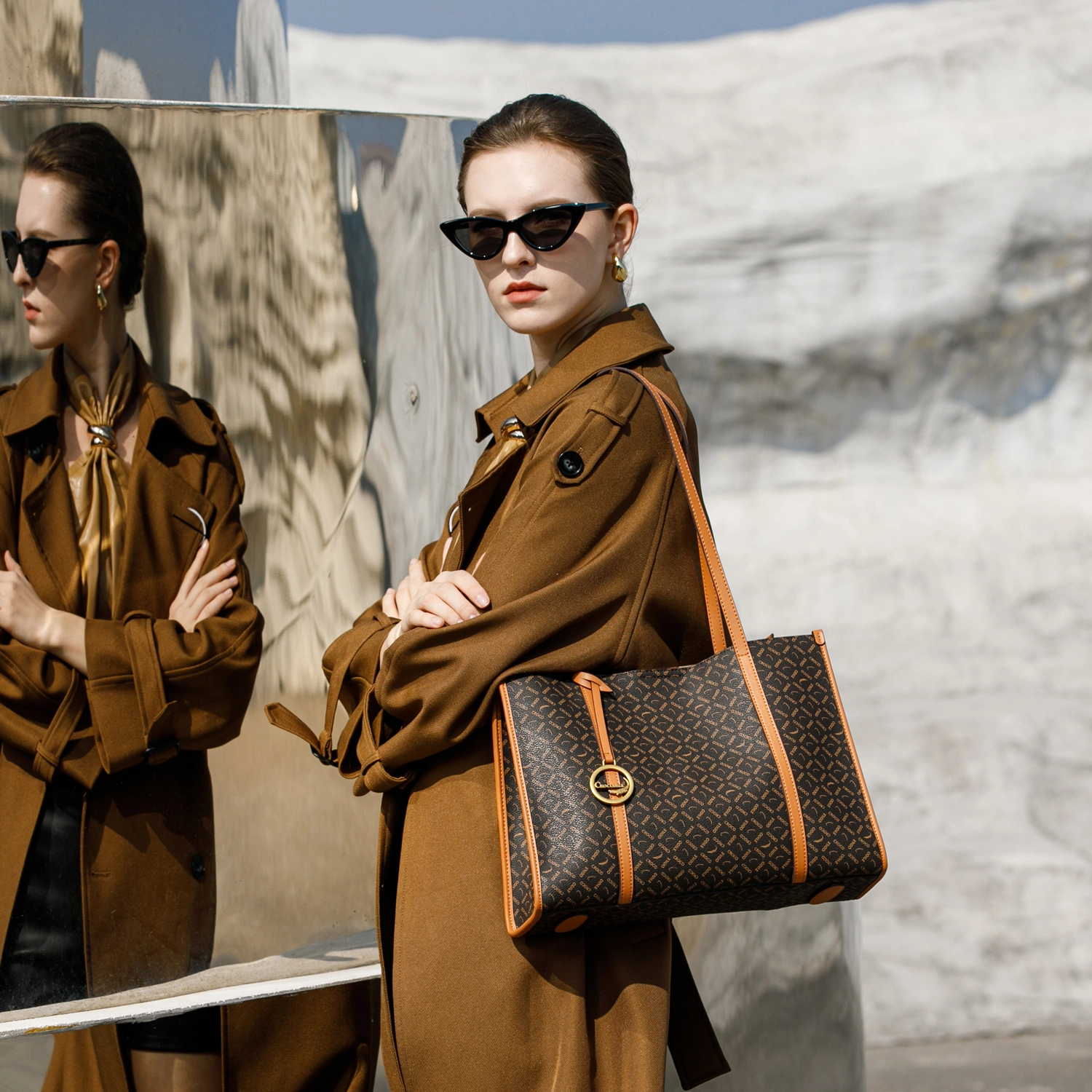 Crocodile PVC Tote