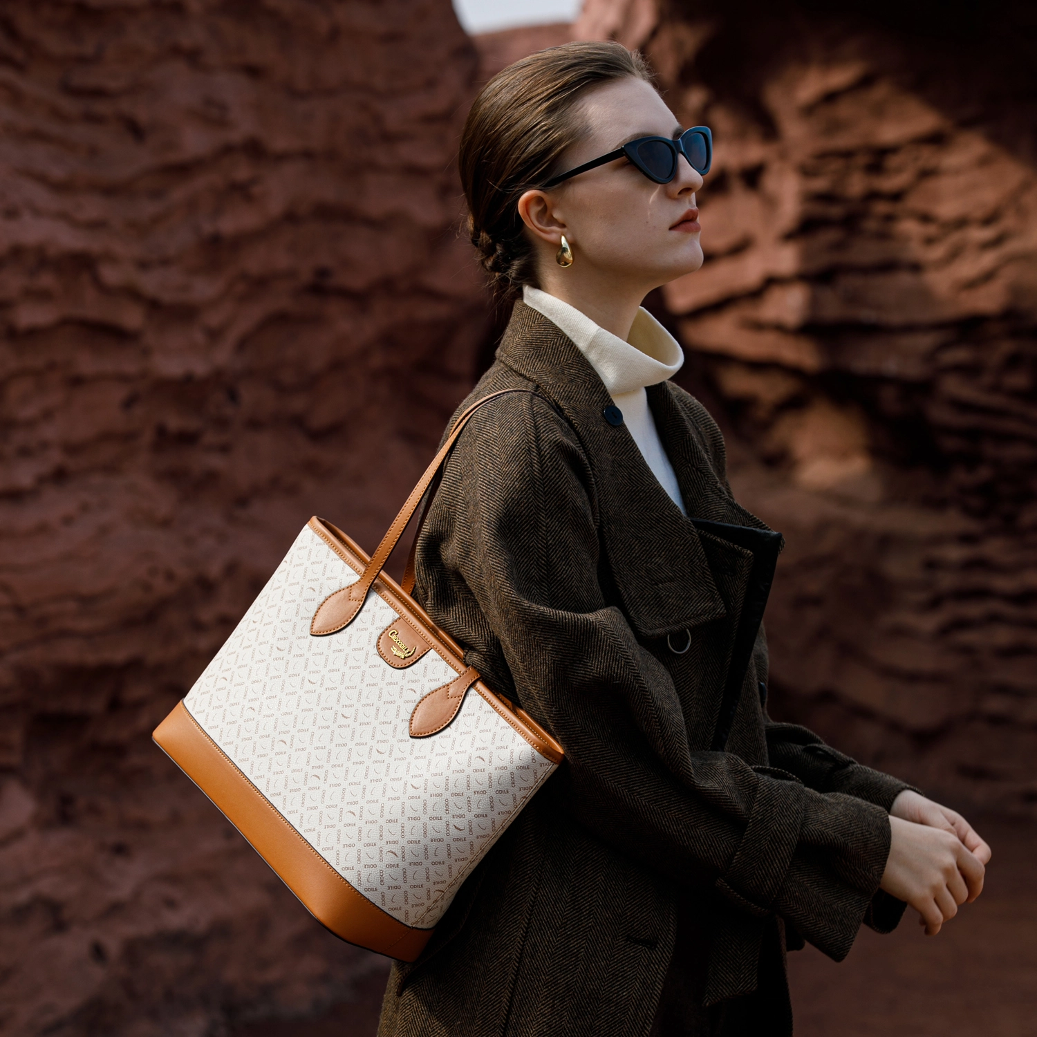 Crocodile PVC Tote