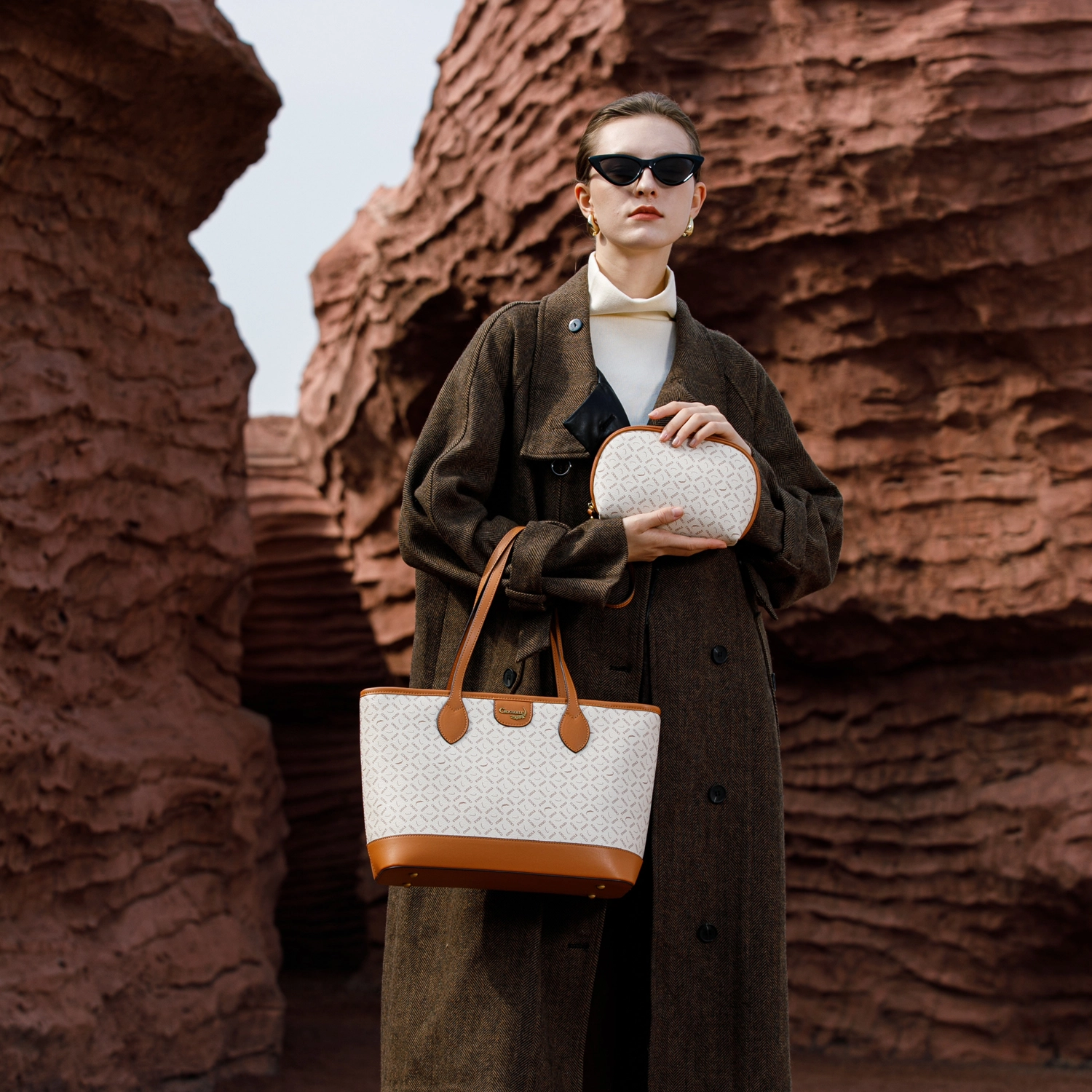 Crocodile PVC Tote