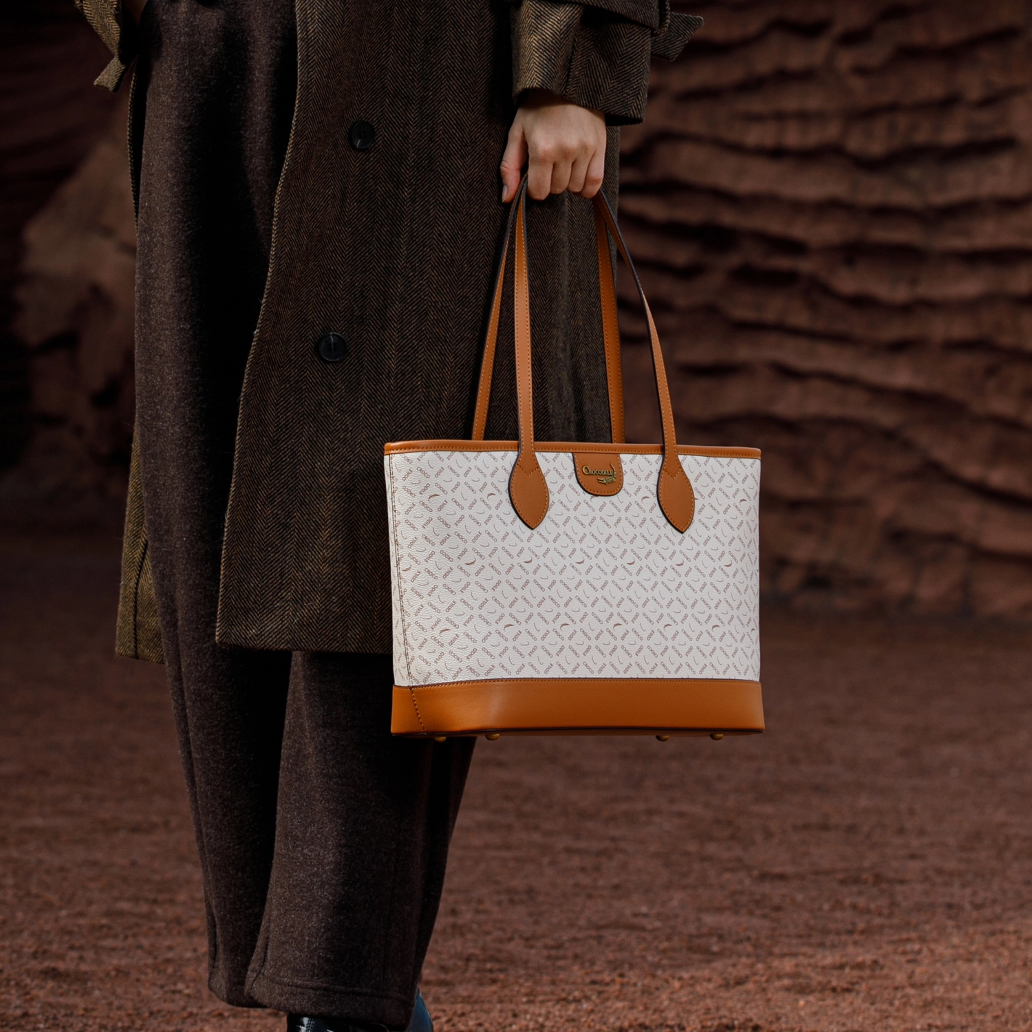 Crocodile PVC Tote