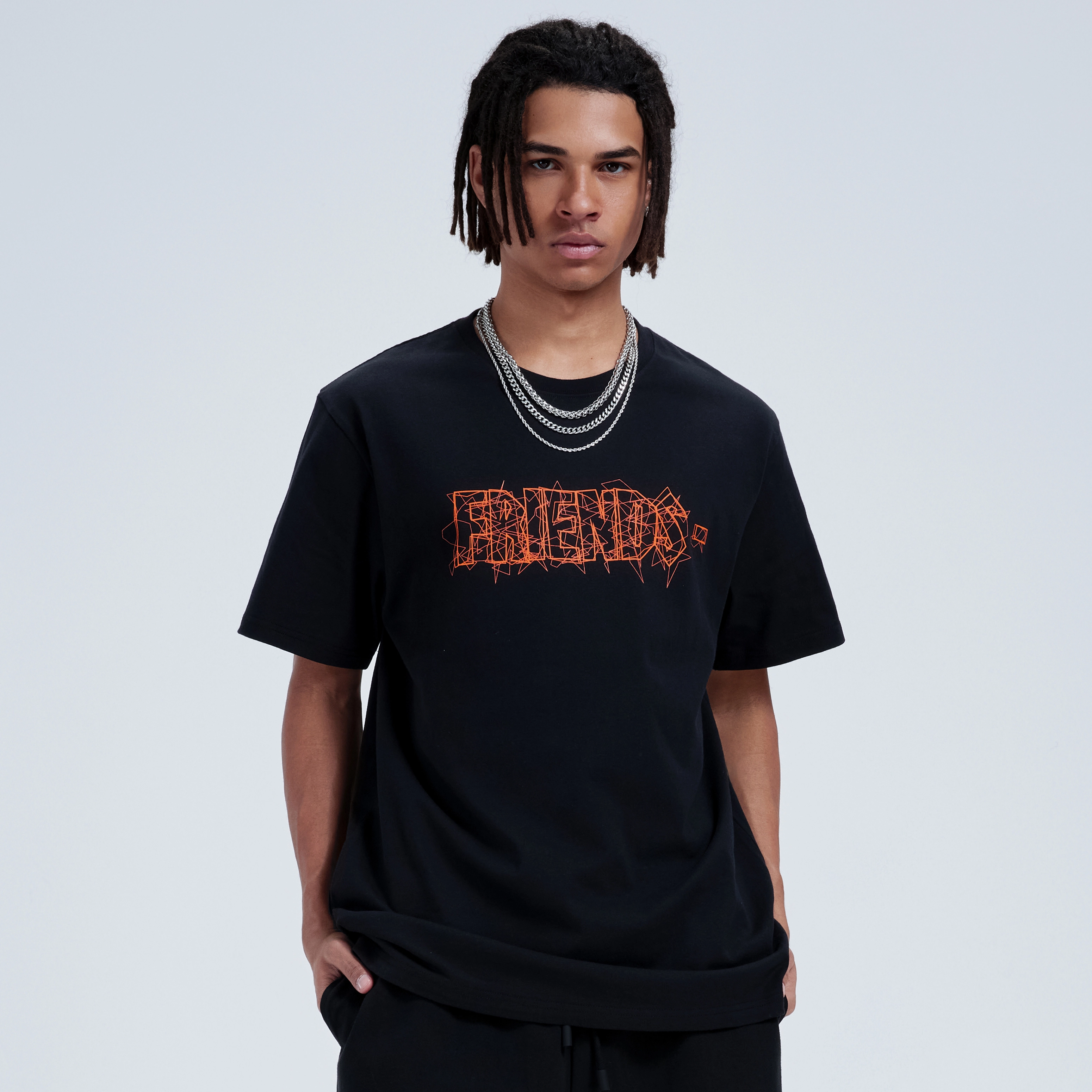 VLONE FRIENDS-LOGO T