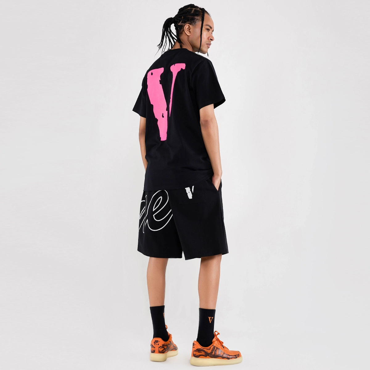 VLONE logo Staple Hoodle LogoT