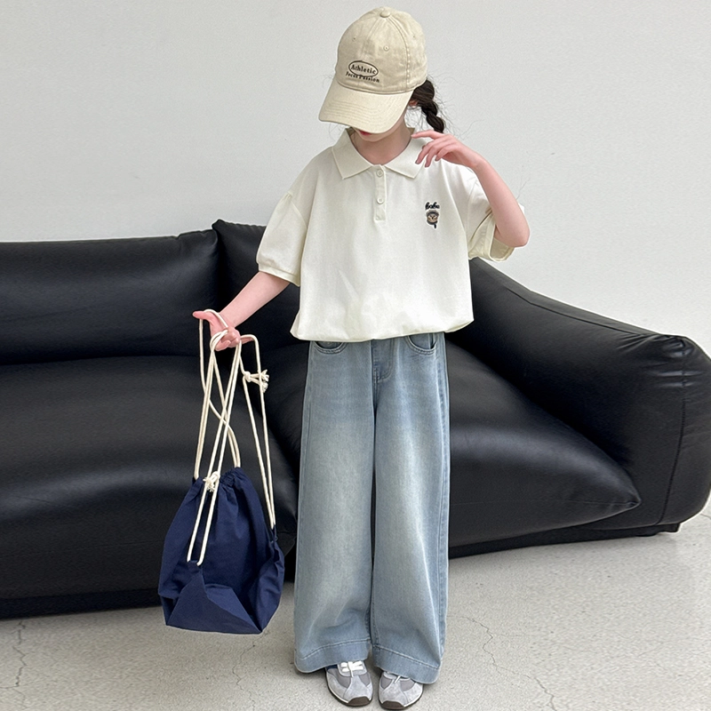 木木屋休闲运动套装 舒适轻盈柔软透气 米白色 儿童款