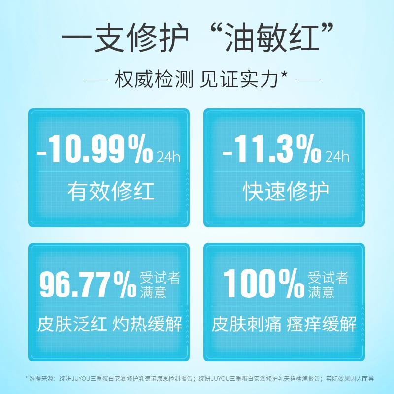 绽妍  三重蛋白乳霜 舒缓保湿修护 敏感肌混合肌
