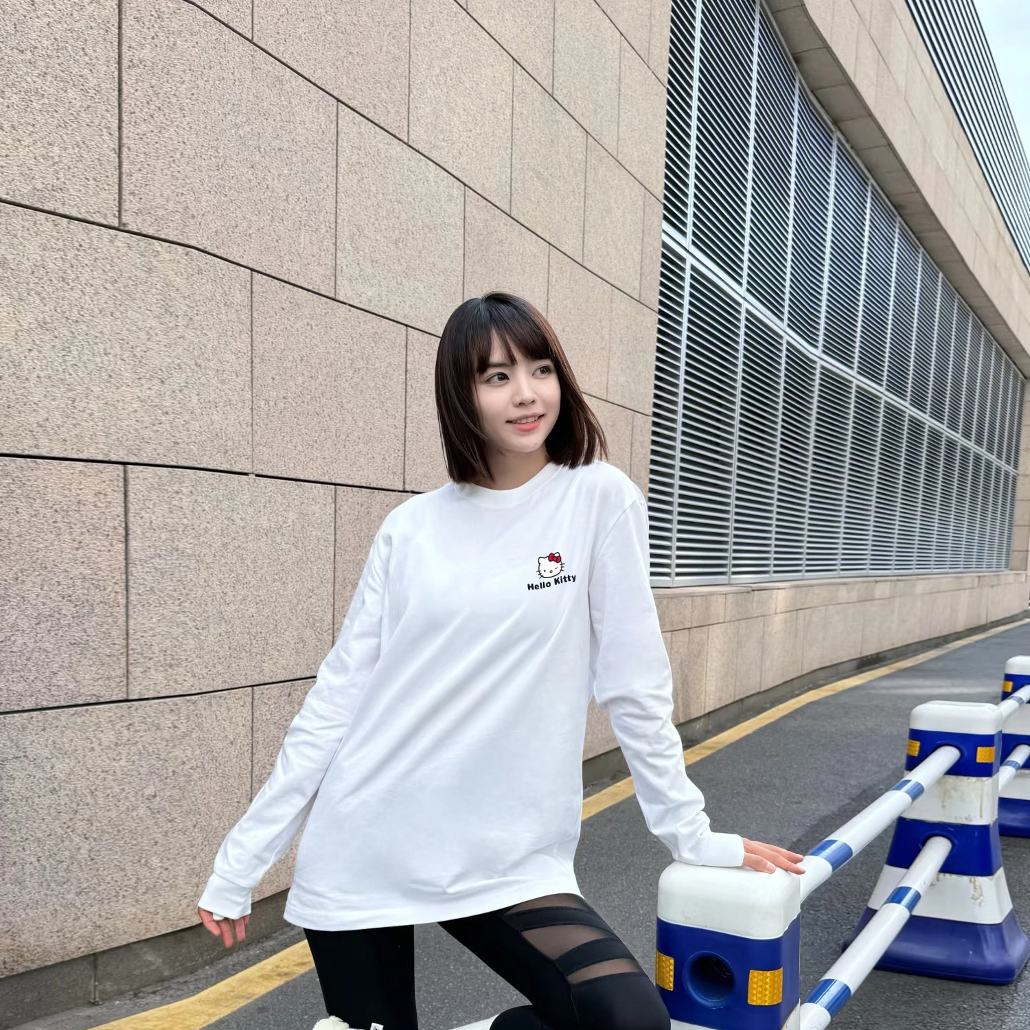 Sanrio x Hello Kitty LogoT