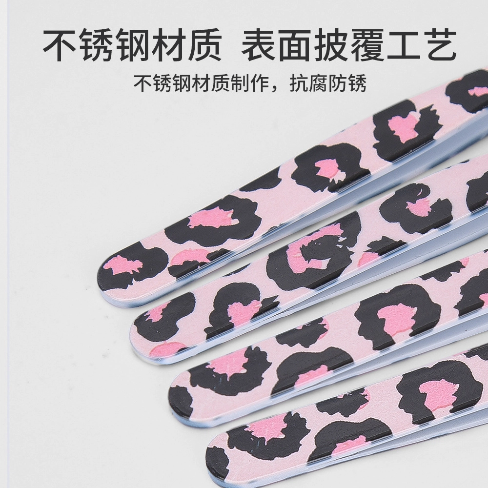 悦乐己 不锈钢眉夹修眉夹子贴双眼皮贴贴假睫毛拔胡子拔毛夹口紧密