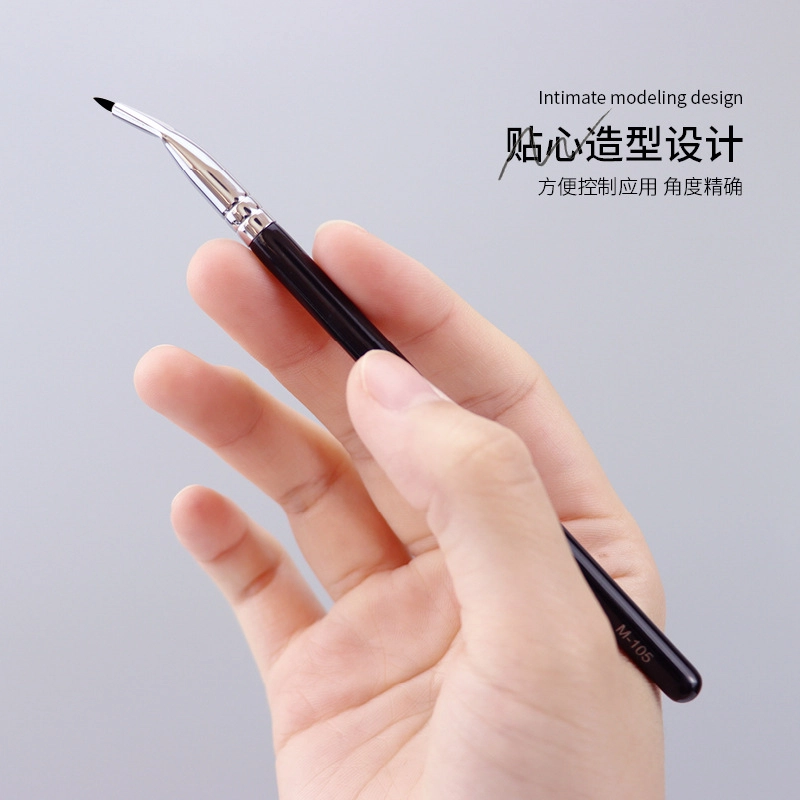 静玲珑  折角眼线刷眉刷扁平卧蚕刷 细节