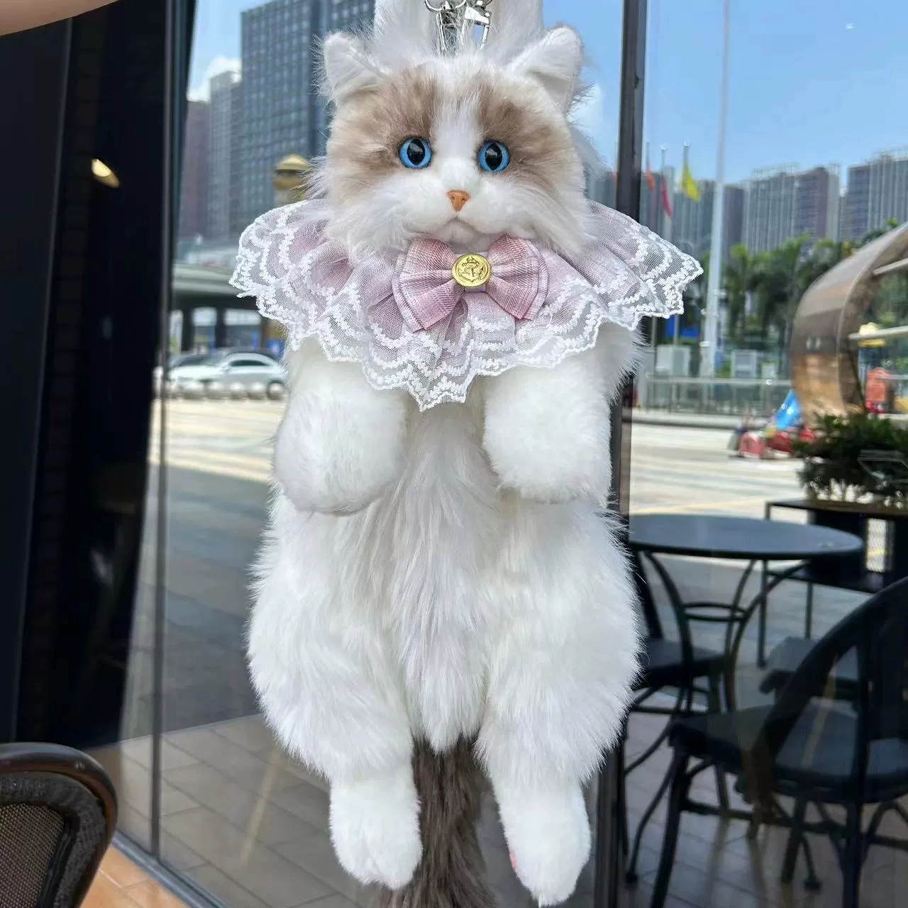 朵喵呦 可爱萌趣仿真布偶猫 陪伴安抚治愈 玩偶周边