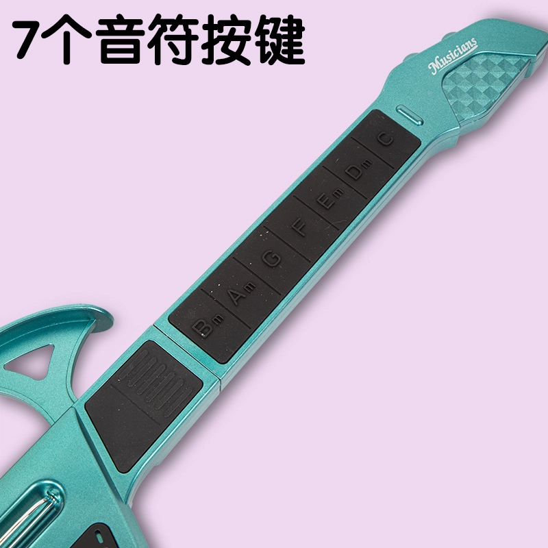 朵喵呦 电子无弦吉他自动挡 新手入门级可折叠 儿童吉他