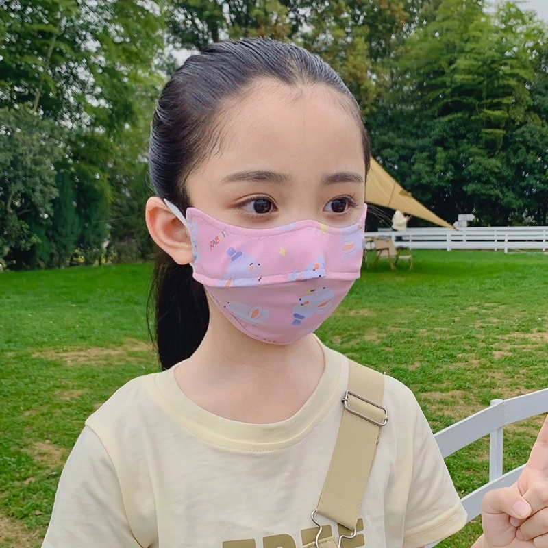 雅鹿 神奇动物系列 可爱童趣宝宝防晒护眼角防紫外呵护肌肤不怕晒户外出行透气舒适 锦纶 口罩 儿童款