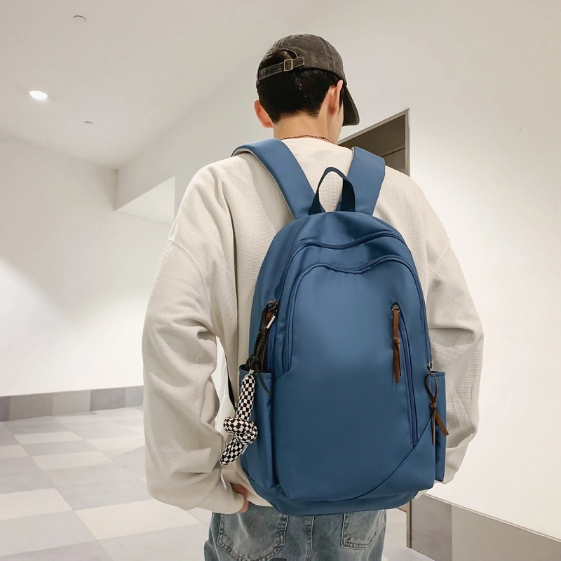 行途潮牌轻便旅行背包男士大容量尼龙双肩包女休闲防水高中大学生书包男生 多色