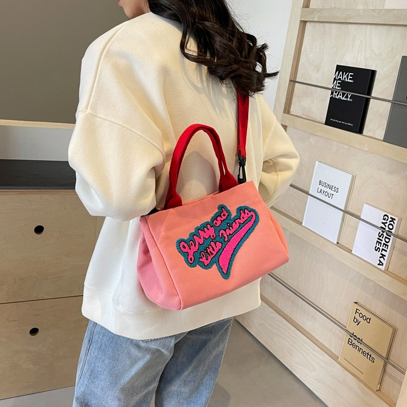 行途  春夏百搭高级质感 布 斜挎包 女款 多色