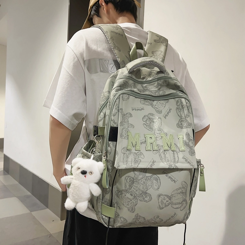 行途男女大容量双肩包多色尼龙