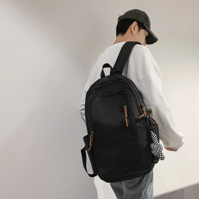 行途潮牌轻便旅行背包男士大容量尼龙双肩包女休闲防水高中大学生书包男生 多色