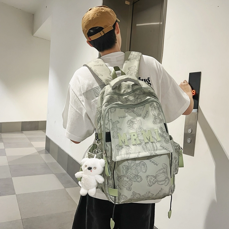 行途男女大容量双肩包多色尼龙