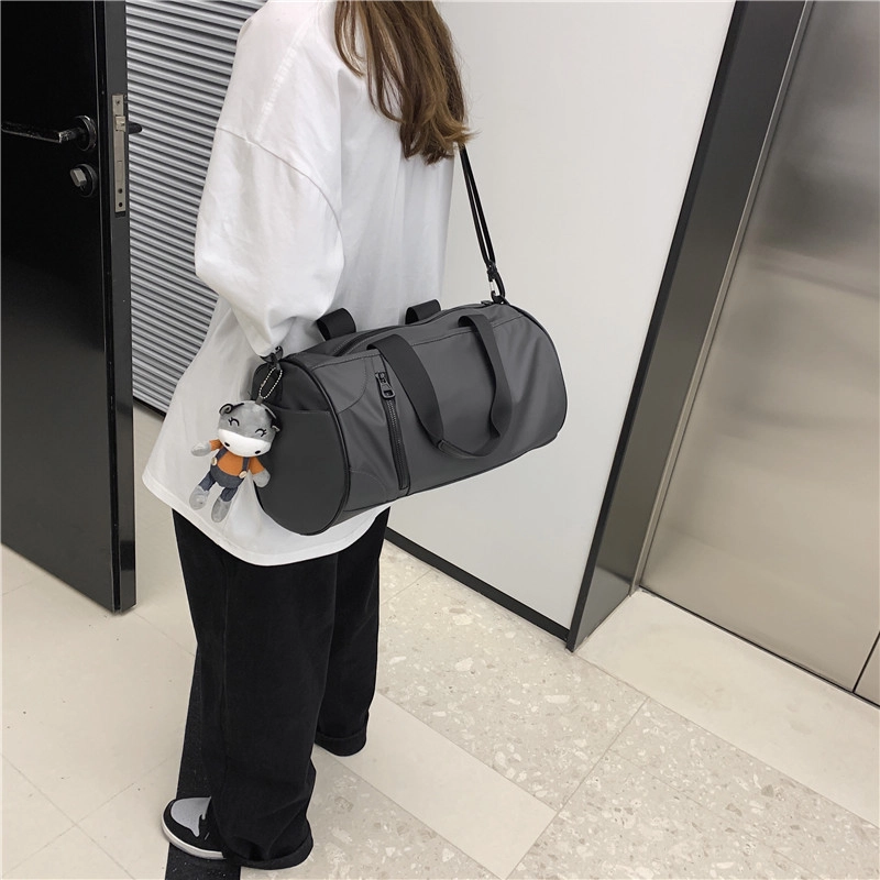 行途 大容量百搭 牛津布 健身包 大号 男女同款情侣款 绿色/灰色/黑色