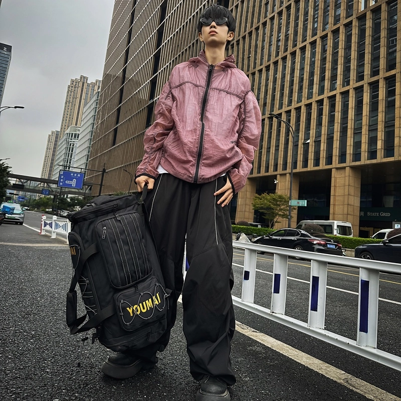 行途 大容量旅行袋短途多功能便携手提训练瑜伽包轻便防泼水待产包 尼龙 健身包 男女同款情侣款