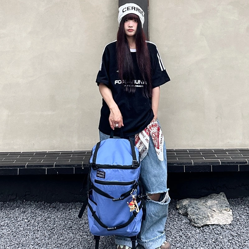 行途 旅行大容量出差轻便外出便捷 牛津布 双肩包 常规 男女同款情侣款 多色