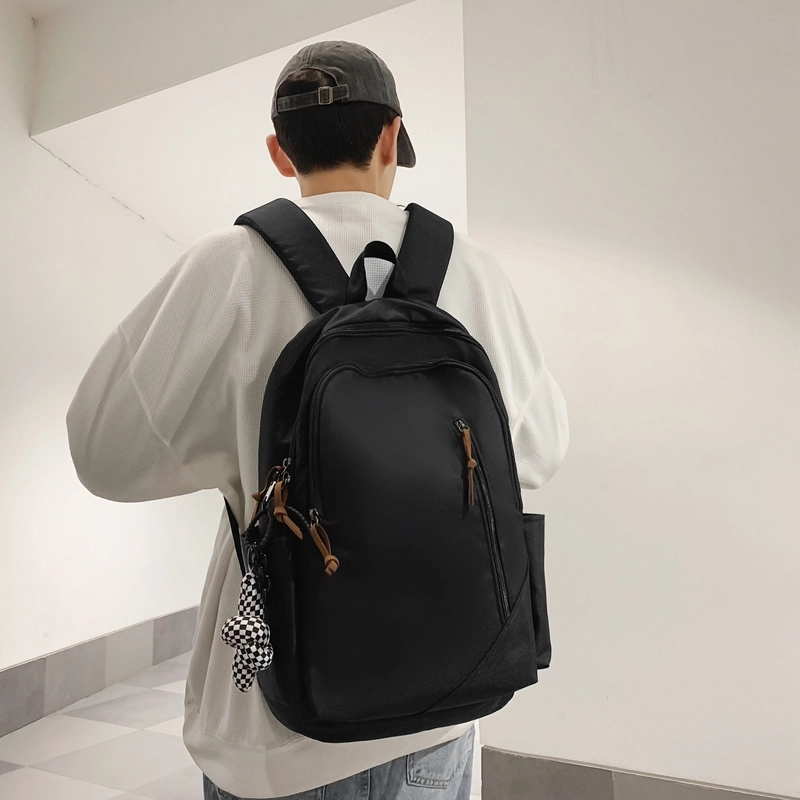 行途潮牌轻便旅行背包男士大容量尼龙双肩包女休闲防水高中大学生书包男生 多色