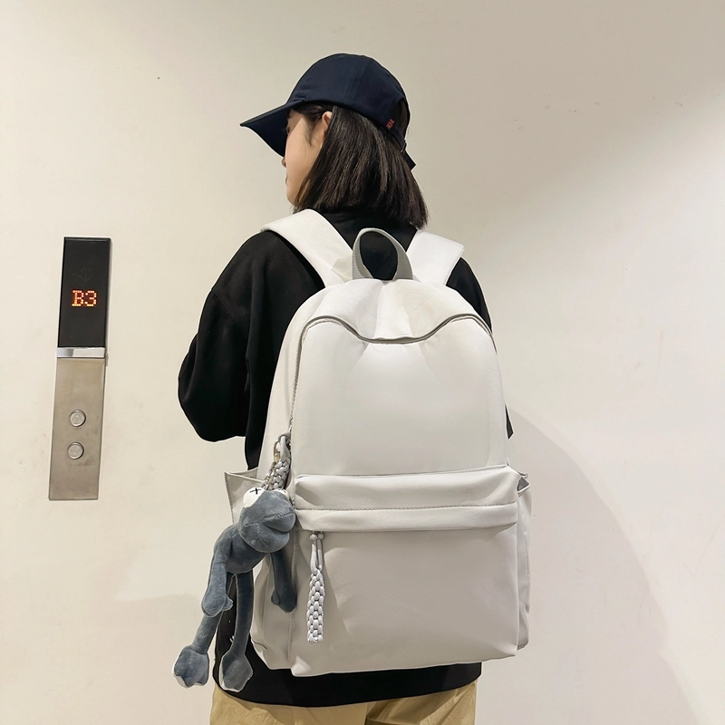 行途 旅行轻便简约校园学院大容量高中大学生 双肩包 男女同款情侣款 多色 尼龙