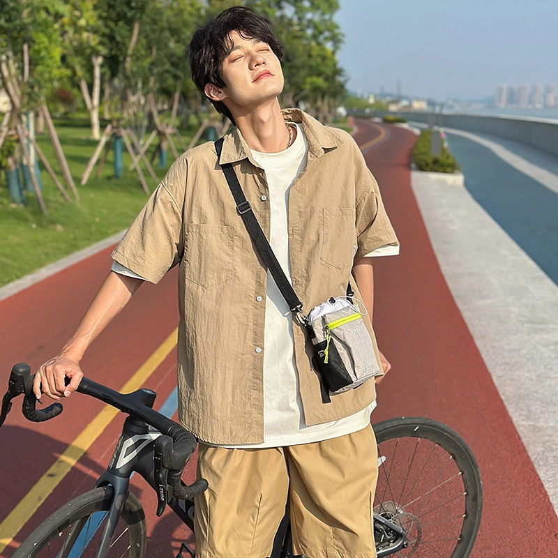 行途 时尚潮流百搭高级 尼龙 单肩斜挎包 常规 男女同款情侣款 多色