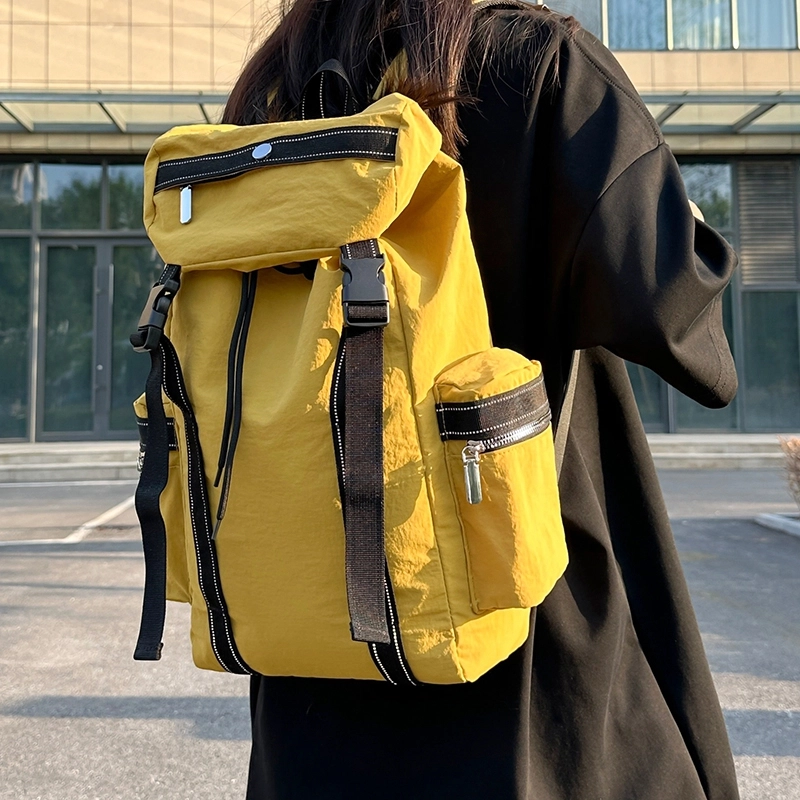 行途 耐用大容量轻便 尼龙 双肩包 男女同款情侣款 多色