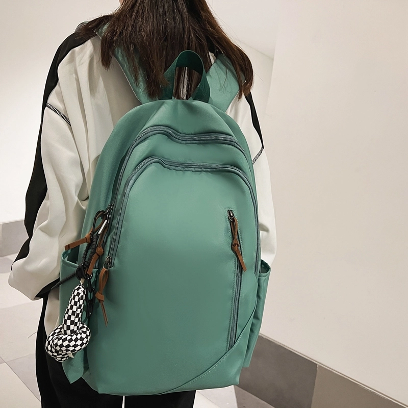 行途潮牌轻便旅行背包男士大容量尼龙双肩包女休闲防水高中大学生书包男生 多色