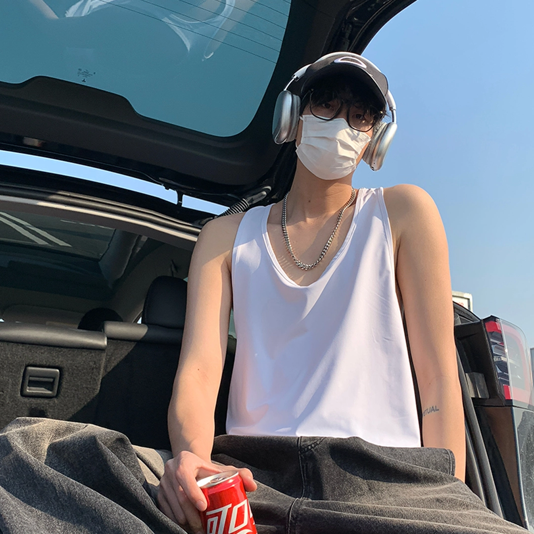 多场景适用的无袖运动坎肩背心 男女同款
