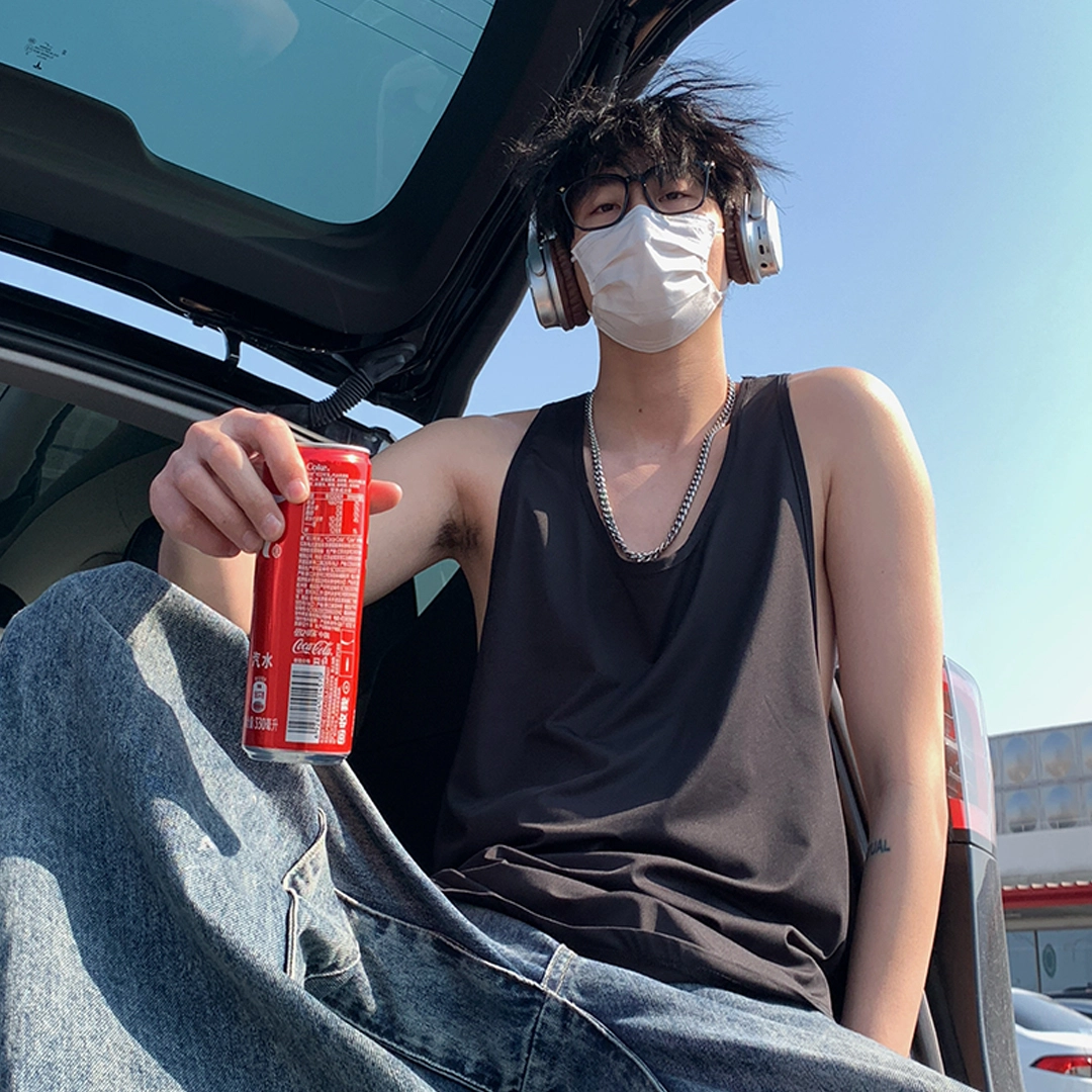 多场景适用的无袖运动坎肩背心 男女同款