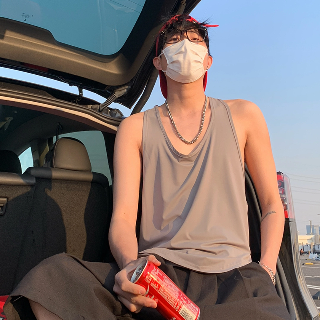 多场景适用的无袖运动坎肩背心 男女同款