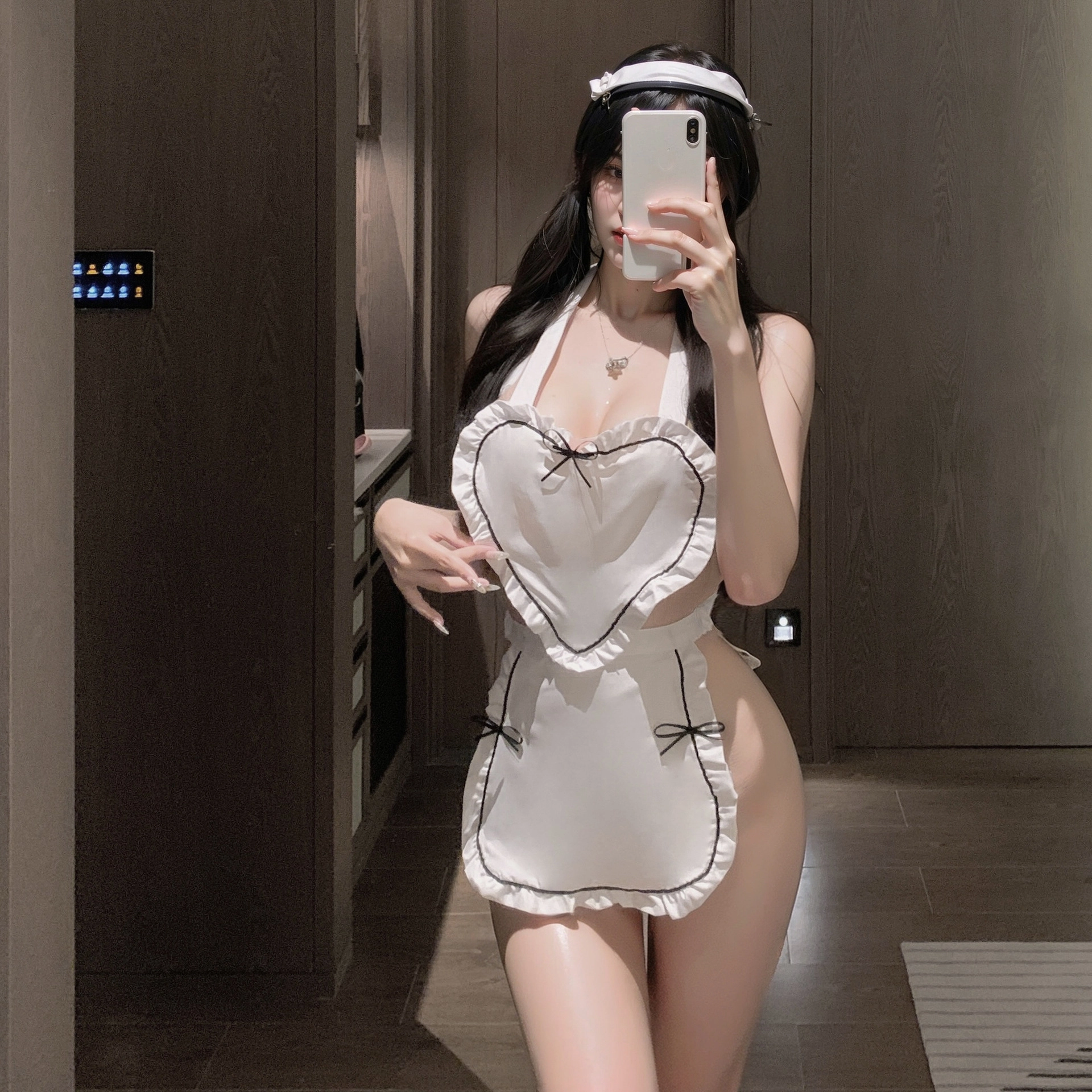 罗微兔  情趣内衣性感诱惑睡衣纯欲小胸显大心机女仆