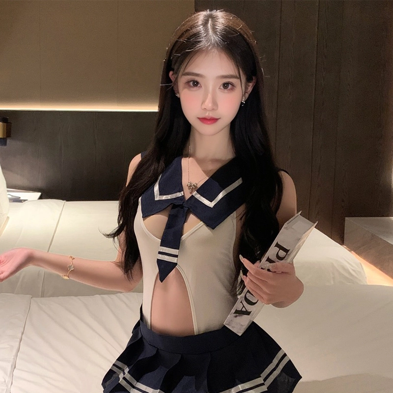 策影  情趣内衣女性感制服诱惑睡衣纯欲小胸显大制服