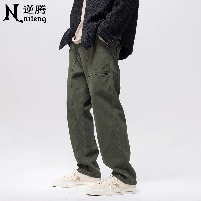 逆腾 美式宽松伐木舒适工装休闲裤 男款