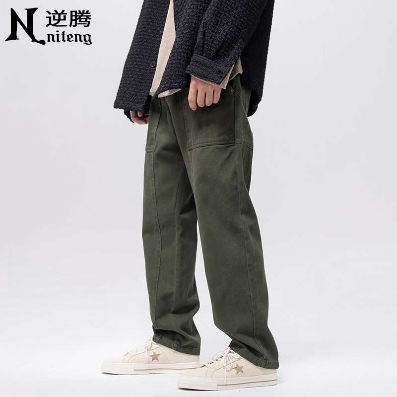 逆腾 美式宽松伐木舒适工装休闲裤 男款