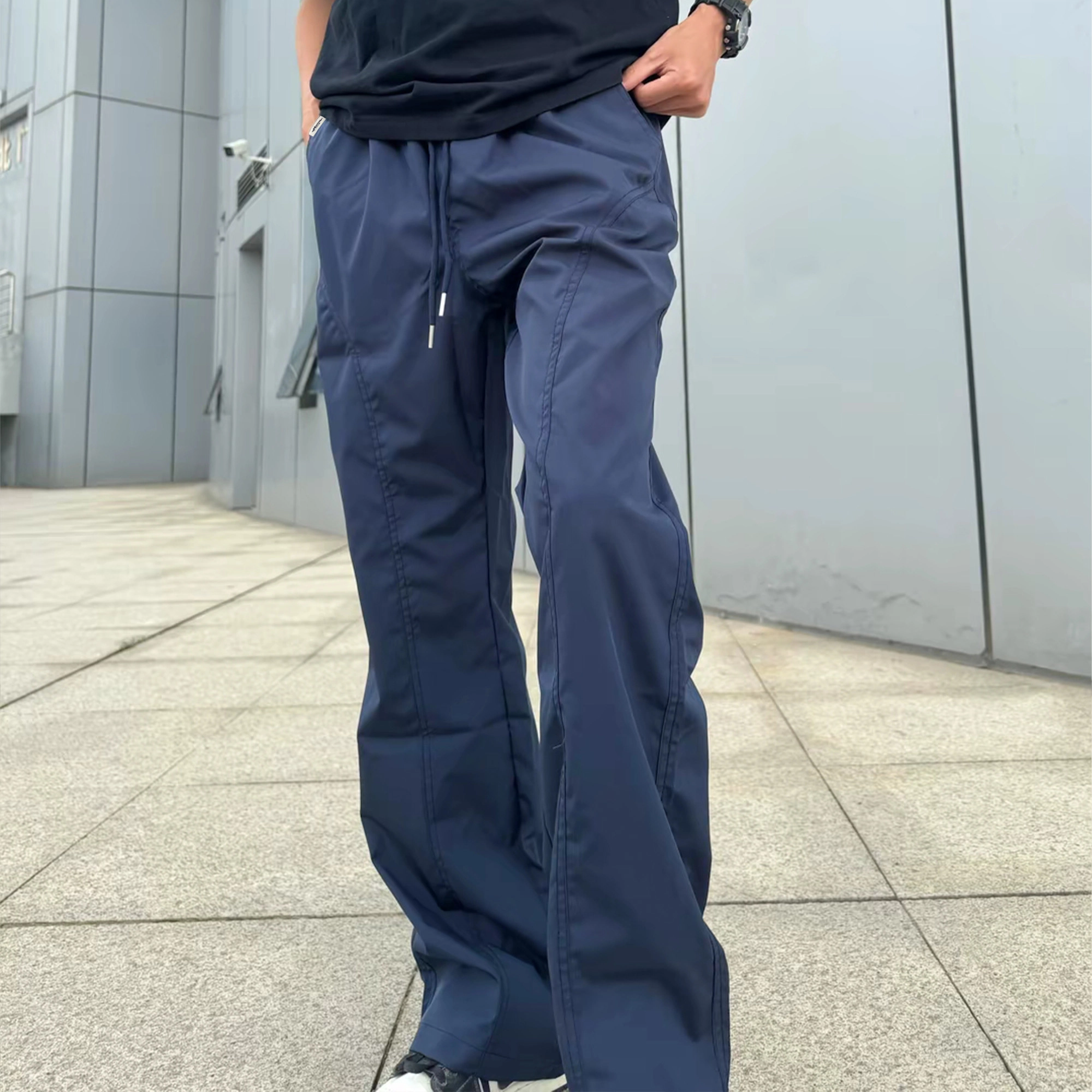 引创 夏季户外工装风显瘦显腿长薄款多版型裤子休闲裤 男女同款