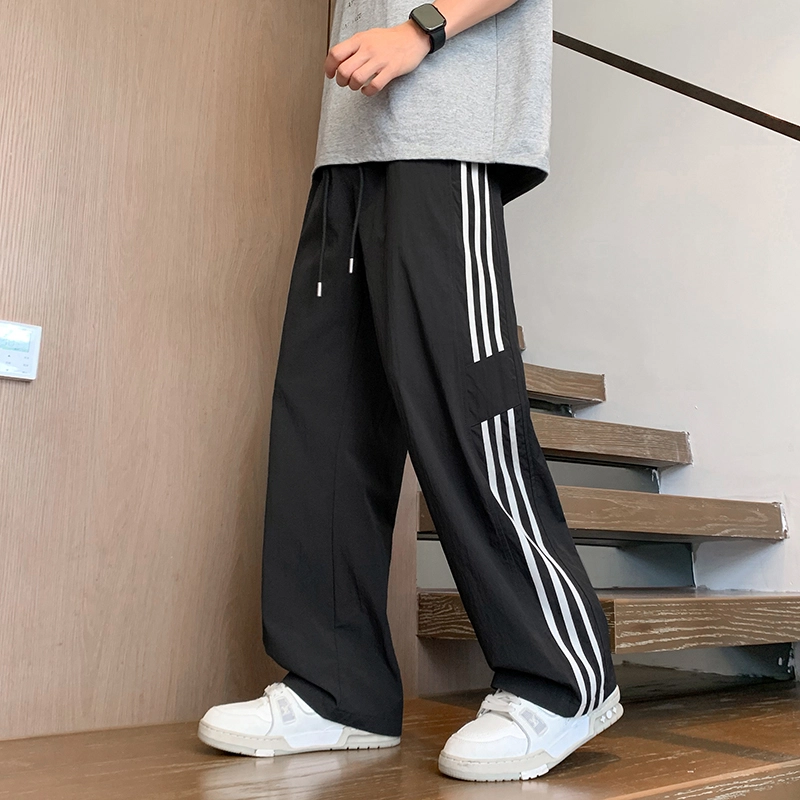 帝狼牛 通勤潮流设计感时尚个性舒适休闲裤 男款
