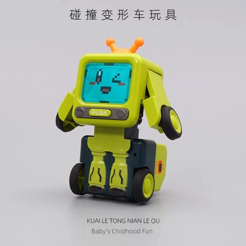 天予小镇 创意变形小汽车 碰撞可变 玩具