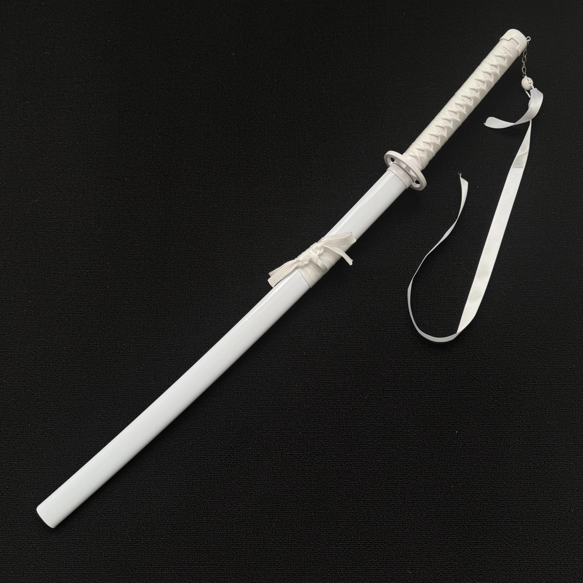 天予小镇 发光袖白雪带灯光 剑木刀带鞘古风 汉服道具武士刃 成品模型