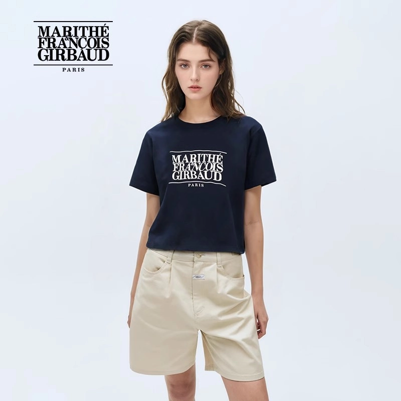 MARITHE FRANCOIS GIRBAUD logo ins T